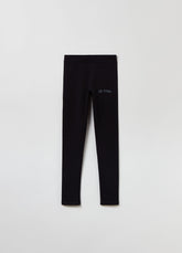 Ovs Leggings With Printed Lettering